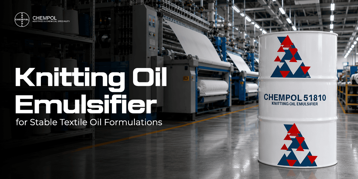 Knitting Oil Emulsifier for Stable Textile Oil Formulations