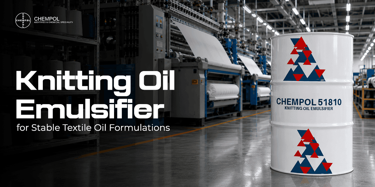 Knitting Oil Emulsifier for Stable Textile Oil Formulations
